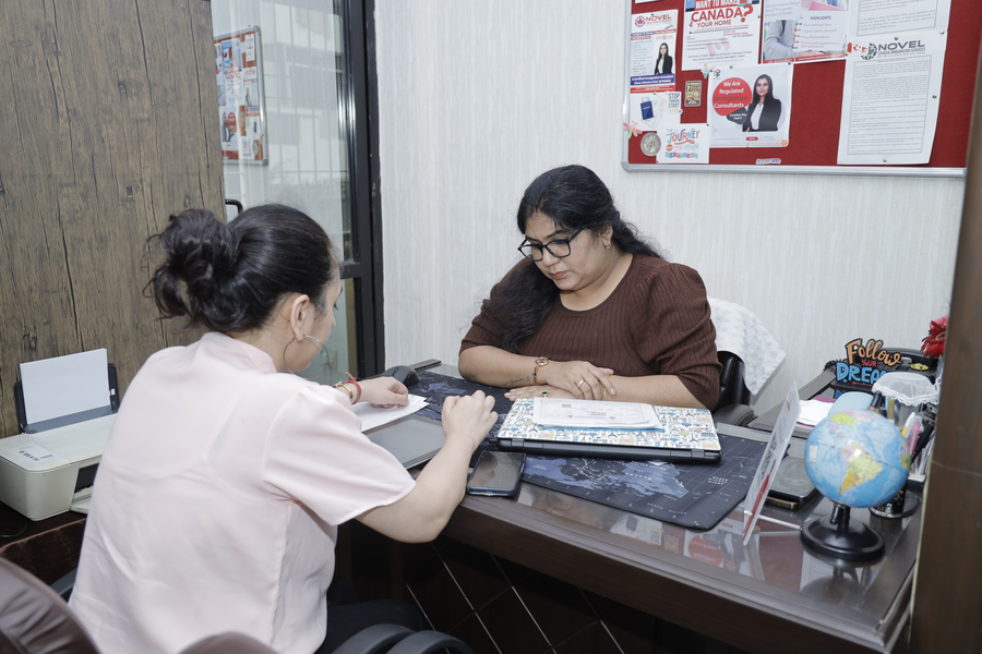 Cover photo of Novel Immigration Services India